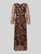 Maxi-jurk met ceintuur, model ''La44uriaa'