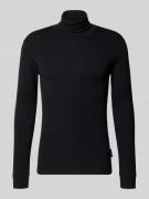 Regular fit shirt met lange mouwen van puur katoen