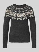 Regular fit gebreide pullover met wol, modell 'SIMONE'