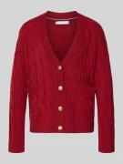 Oversized gebreid jack van pure wol