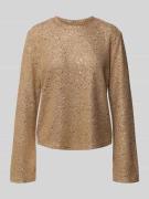 Glanzend blouseshirt met pailletten