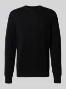 Gebreide pullover met ronde hals, model 'THEO'