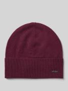 Beanie van een mix van scheerwol en kasjmier, model 'LARI'