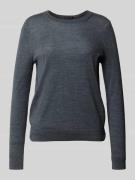 Regular fit gebreide pullover van pure scheerwol, model 'FERPINA'