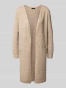 Relaxed fit cardigan met steekzakken, model 'DOFFY'