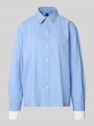 Overhemdblouse met knoopsluiting