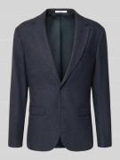Slim fit colbert met wol, model 'SLIM-REED WOOL'
