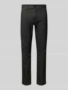 Slim fit chino van katoenmix