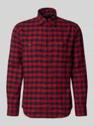 Regular fit vrijetijdsoverhemd van puur katoen, model 'BUFFALO'