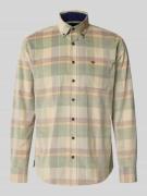 Slim fit vrijetijdsoverhemd van corduroy