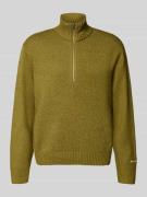 Gebreide pullover met ribboorden, model 'NORREBRO''