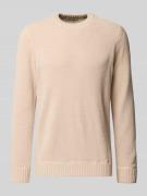Regular fit gebreide pullover met ronde hals, model 'ETHAN'