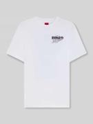 Relaxed fit T-shirt van puur katoen, model 'VINTAGE TEE'