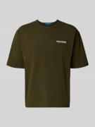 T-shirt met labelstitching