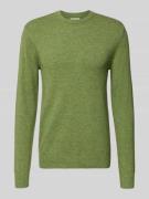 Gebreide pullover met ribboorden, model 'BRANKO'