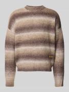 Gebreide pullover met labeldetail, model 'Gradient'
