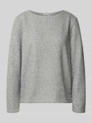Regular fit sweatshirt met viscose
