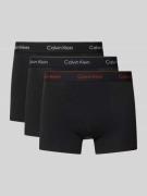 Boxershort met elastische band met logo in een set van 3 stuks