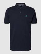 Poloshirt met labelstitching