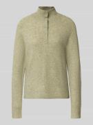 Regular fit gebreide pullover met wol en mohair, model 'Plutton'