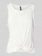 Loose fit tanktop van viscosemix, model 'ANORA'