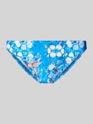 Slim fit zwembroek met labelpatch, model 'Kolibries'