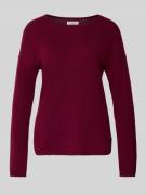 Gebreide pullover van puur kasjmier met ronde hals