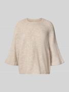 Regular fit pullover met vleermuismouwen, model 'SIMONI'