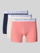 Boxershort met elastische logoband in een set van 3 stuks