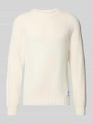 Regular fit gebreide pullover van puur katoen, model 'SONNEE'