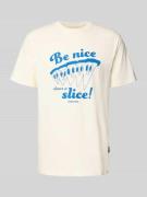 T-shirt met motiefprint