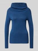 Slim fit shirt met lange mouwen van viscosemix, model 'Dollie'