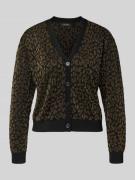 Cardigan van viscosemix, model 'PARRIE'