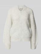 Gebreid jack van alpacamix, model 'NIBY'