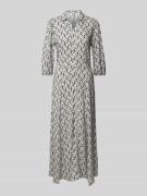 Midi-jurk met knoopsluiting, model 'PENNY'