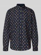 Regular fit vrijetijdsoverhemd met kerstmotief