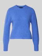 Gebreide pullover met ronde hals