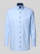 Modern fit zakelijk overhemd met kentkraag, model 'Global Kent'