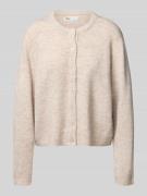 Loose fit gebreid jack met knoopsluiting, model 'SIMONI'