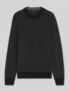 Regular fit gebreide pullover van een mix van katoen en kapok, model '...