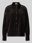 Overhemdblouse van corduroy, model 'CLOELIA'