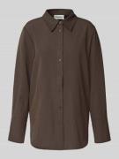 Overhemdblouse met knoopsluiting, model 'Vitta'