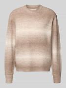 Gebreide pullover met ronde hals, model 'JORMEADOWS'