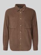 Loose fit vrijetijdsoverhemd van puur katoen, model 'ALP'