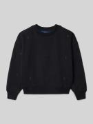Sweatshirt met ribboorden