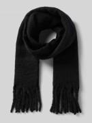 Sjaal met lange franjes, model 'NIKITA'