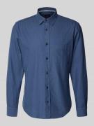 Slim fit vrijetijdsoverhemd met kentkraag