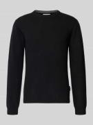 Gebreide pullover van wolmix, model 'KARL'