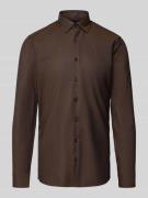 Super slim fit zakelijk overhemd met kentkraag