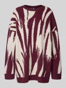 Oversized pullover met grafisch motief